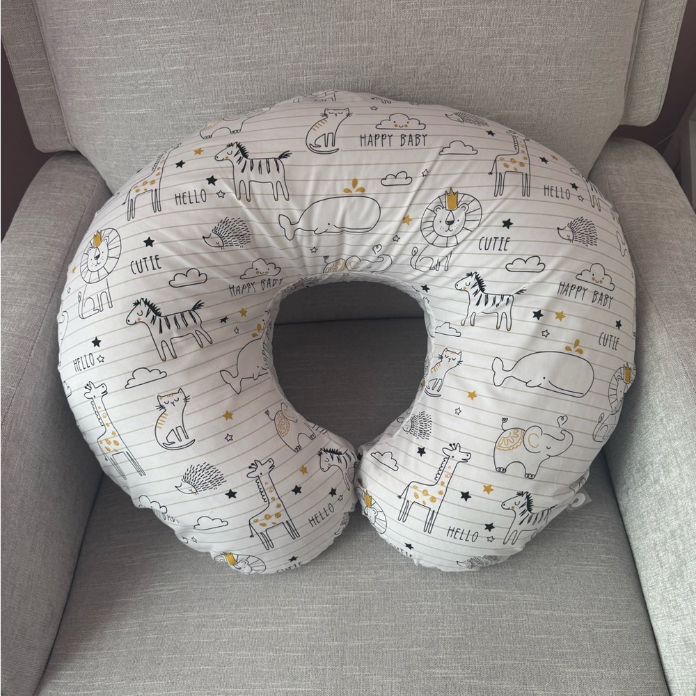 NEW! Boppy with cover